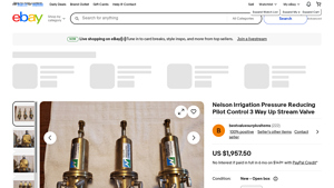 Nelson Irrigation - Pressure Reducing Pilot Control Valve