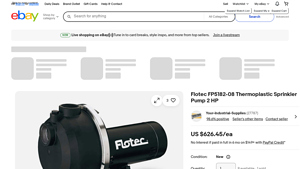 Flotec - FP5182-08 Thermoplastic Sprinkler Pump 2 HP