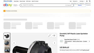 Everbilt - Sprinkler Pump 2 HP