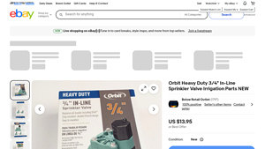 Orbit - Heavy Duty In-Line Sprinkler Valve