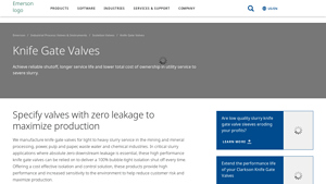 Emerson - Knife Gate Valves