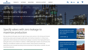 Emerson - Knife Gate Valves