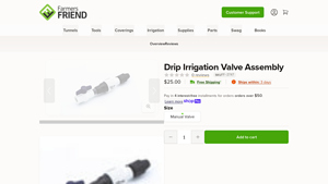 Farmers Friend - Drip Irrigation Valve Assembly
