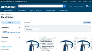 Ferguson - 18 in. 316 Stainless Steel Knife Gate Valve