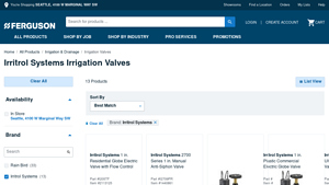 Ferguson - Irrigation Valves