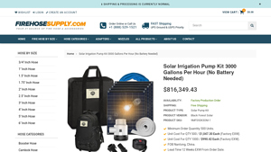 Black Forest Solar - Solar Irrigation Pump Kit
