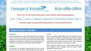 Formaneck Irrigation - In-Ground Sprinkler Systems