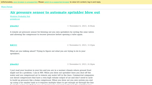 Wyze - Air Pressure Sensor for Sprinkler Automation