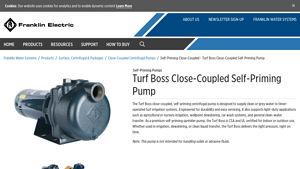 Franklin - Turf Boss Self-Priming Pump