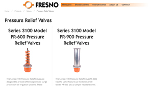 Fresno Valves - Series 3100 Model PR-600