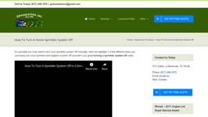 Grasseaters - Sprinkler System Services