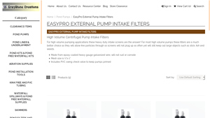 Graystone Creations - Heavy Duty Intake Screens