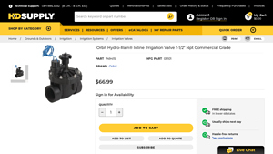 Orbit - Hydro-Rain® Inline Irrigation Valve