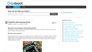 Drip Depot - Irrigation Valves