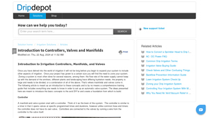Drip Depot - Controllers and Manifolds