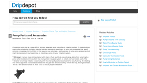 Drip Depot - Y-Strainer & Basket Strainer