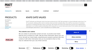 Henry Pratt - Knife Gate Valves