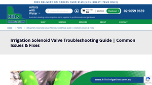 Hills Irrigation - Solenoid Valve Solutions
