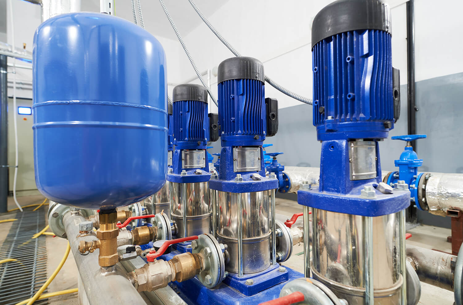 A stock image illustrating home irrigation pump factory concepts
