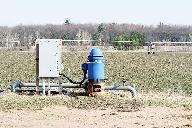 A stock image illustrating home irrigation pump factory concepts