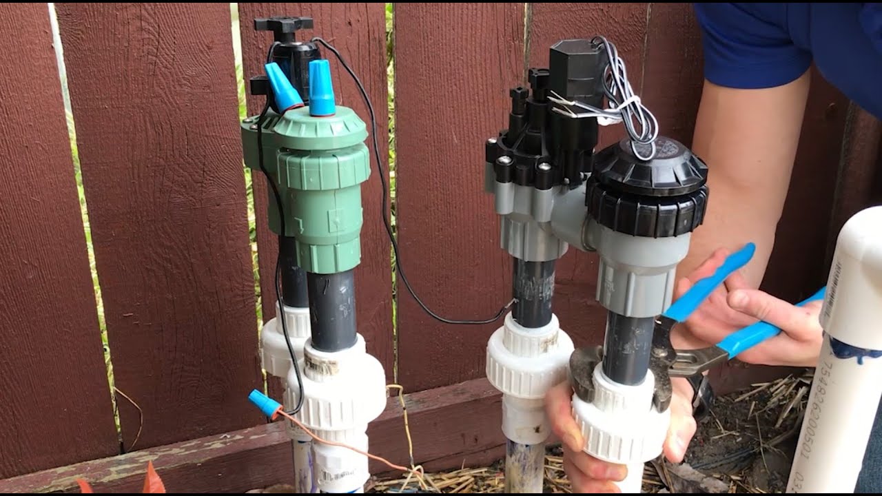 A stock image illustrating how to change irrigation valve concepts