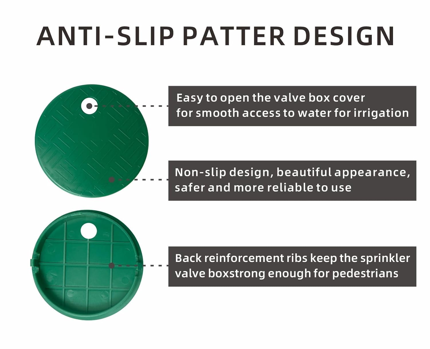 A stock image illustrating how to open irrigation valve box concepts