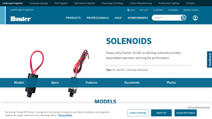 Hunter Industries - Solenoids