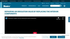 Hunter Irrigation - Valve Repair Solutions