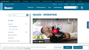 Hunter - Valves