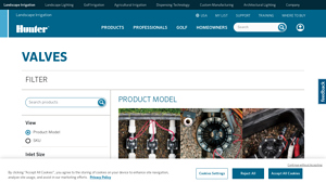 Hunter Irrigation - Key Products