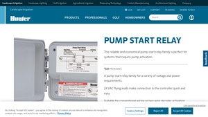Hunter - Pump Start Relay