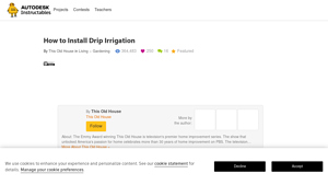 Instructables - Micro Irrigation Solutions