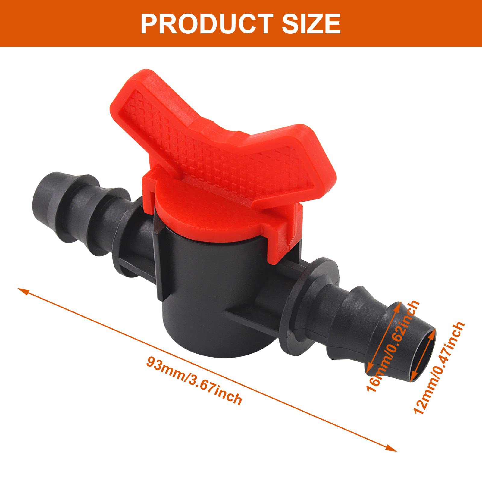 A stock image illustrating irrigation hose valve concepts