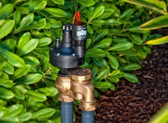A stock image illustrating irrigation manual valve concepts
