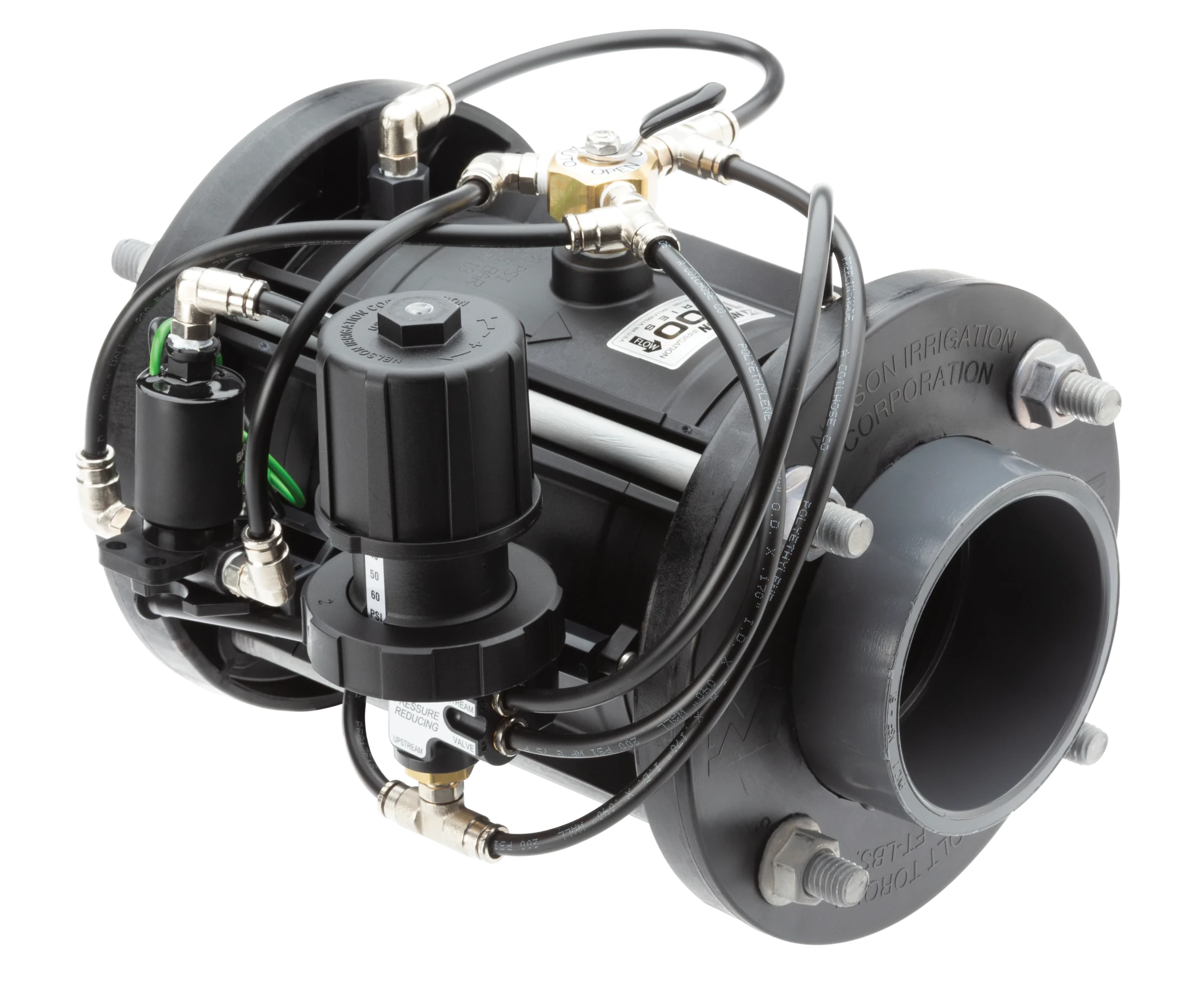 A stock image illustrating irrigation pressure reducing valve concepts