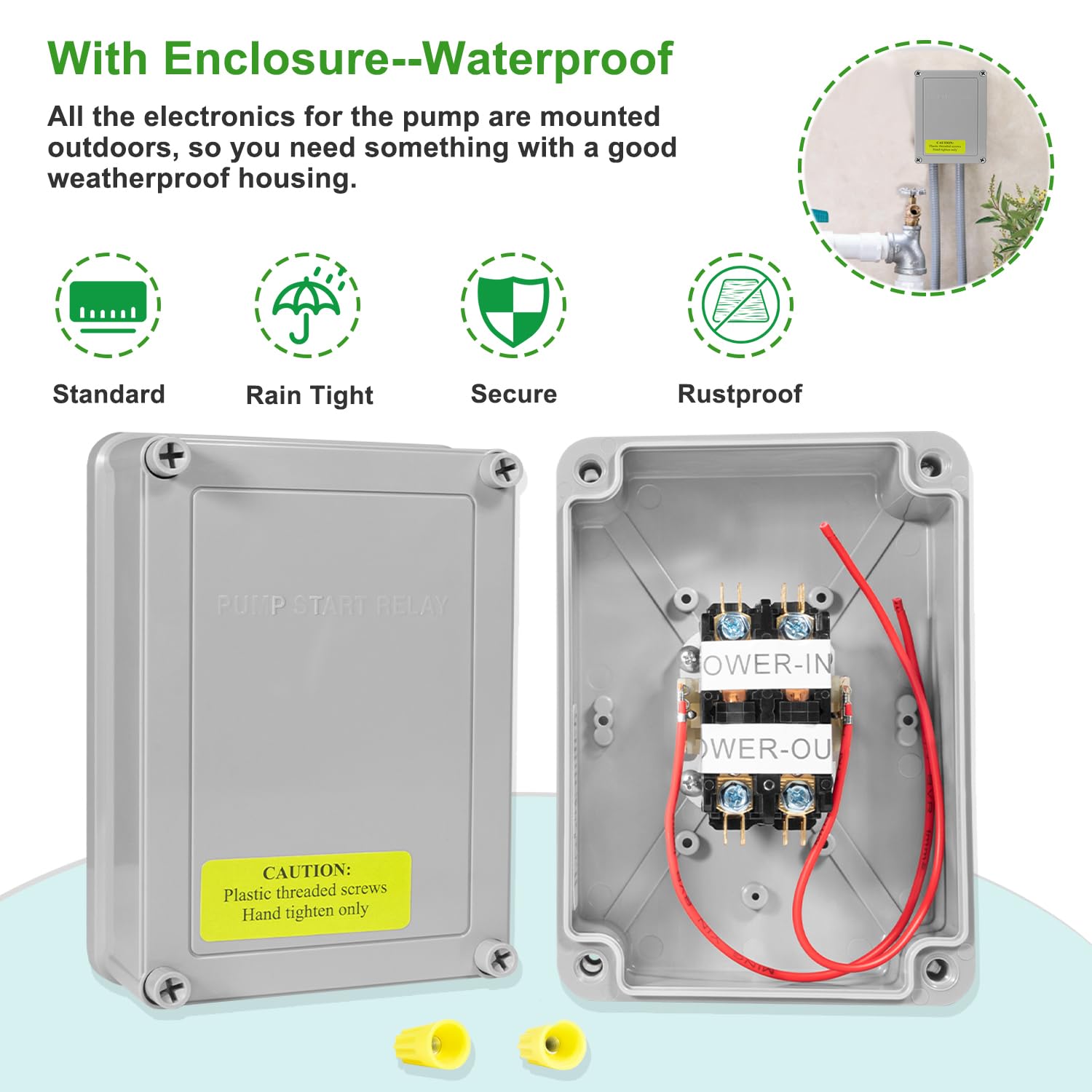 A stock image illustrating irrigation pump relay concepts