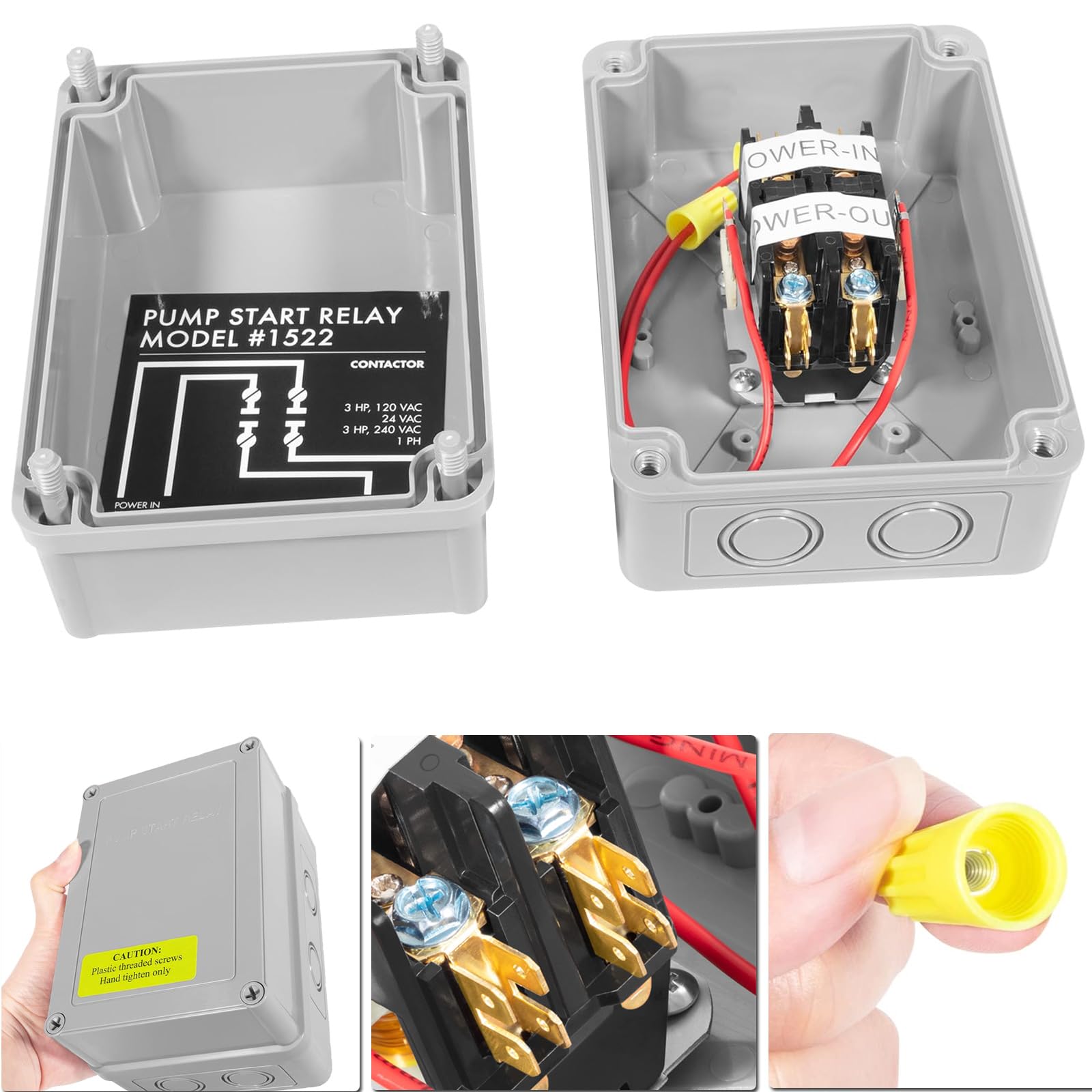 A stock image illustrating irrigation pump relay concepts