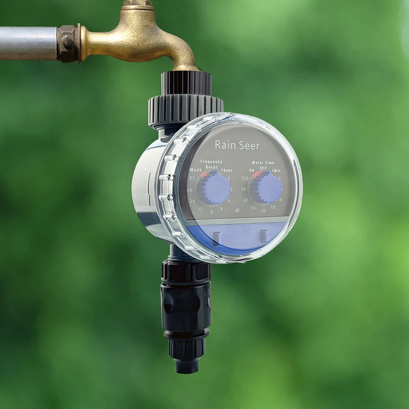 A stock image illustrating irrigation timer valve concepts