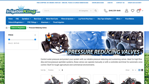 Irrigation King - Pressure Reducing Valves