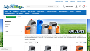 Irrigation King - Aluminum Air Vents