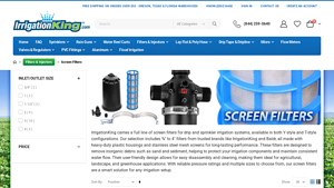IrrigationKing - Screen Filters for Irrigation Systems