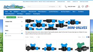 Irrigation King - Drip Tape Mini-Valves