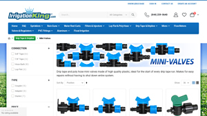 Irrigation King - Drip Tape Mini-Valves