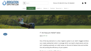 Irrigation Supply - 1 Inch Air/Vacuum Relief Valve