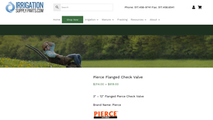 Pierce - Flanged Check Valve