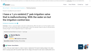 Rainbird - 2 Peb Irrigation Valve