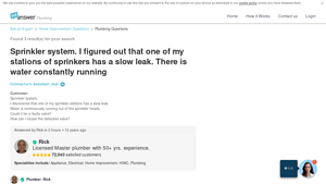 JustAnswer - Expert Tips for Finding Irrigation Valves