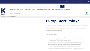 Krain - Pump Start Relays