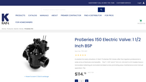 Krain - ProSeries 150 Electric Valve