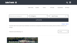 Lake Travis - Pump Installation & Service Experts